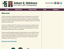 Tablet Screenshot of algibbons.com